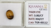 3/CT Tiger Eye with Govt. Lab Certificate-TGR00112